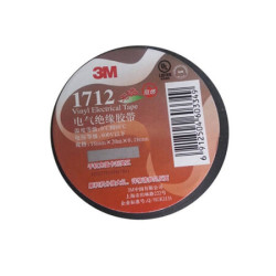 3M 绝缘胶带  1712 无铅电气电工胶带汽修家装 耐磨防潮耐酸碱