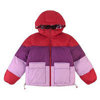 Levi's 李维斯 Super Puffer 2020秋冬系列 女士两面穿棉服 A0387-0000 拼色 L