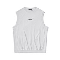 FIVE CM 男士标语印花背心