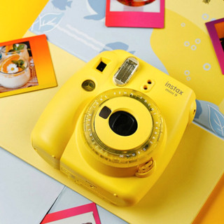 FUJIFILM 富士 INSTAX mini9 拍立得 (86×54mm) 时光梦想家礼盒 柠檬黄