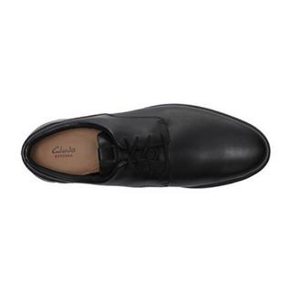 Clarks 其乐 Vennor Walk 男士休闲皮鞋 261317487 黑色 42.5