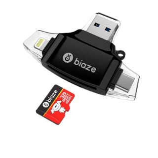 Biaze 毕亚兹 A9 Micro-SD存储卡 32GB（UHS-I、U1）+多功能读卡器