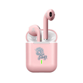 tokidoki 淘奇多奇 TD02 半入耳式真无线降噪蓝牙耳机 藕荷粉