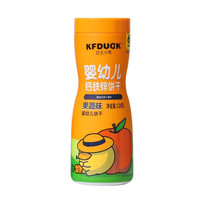 功夫小鸭 婴幼儿钙铁锌饼干 果蔬味 120g