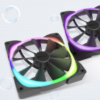 NZXT Aer RGB 2 RGB 140mm 散热风扇 单个装