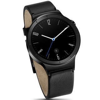 HUAWEI 华为 智能手表 耀石黑 皮质表带 黑色（NFC、多表盘）