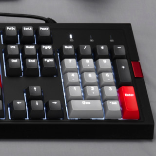 FirstBlood F11 104键 有线机械键盘 黑色 Cherry黑轴 单光