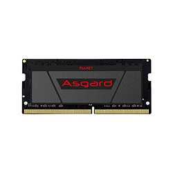 asgard阿斯加特ddr43200mhz笔记本内存普条黑色16gb