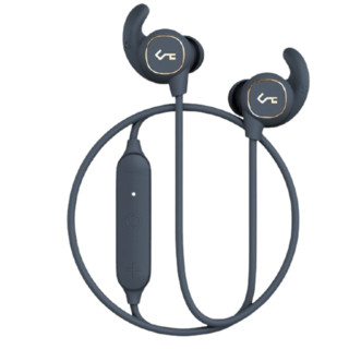 AUKEY Key Series B60 入耳式颈挂式蓝牙耳机 深灰色