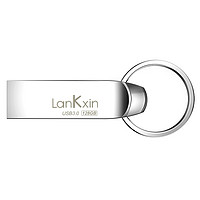 lankxin 兰科芯 AX-3 USB 3.0 U盘 亮银色 128GB USB