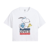 Levi's 李维斯 X Peanuts 女士圆领短袖T恤 85634-0040