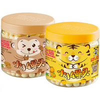 贝比玛玛 小小馒头 南瓜味+原味 100g*2罐