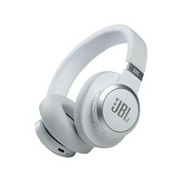 JBL 杰宝 LIVE660NC 耳罩式头戴式蓝牙降噪耳机 珍珠白