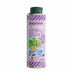 碧欧奇（Biojunior）意大利进口亚麻籽油宝宝营养冷榨亚麻籽油 250ml/罐
