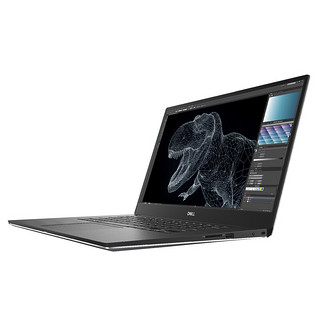 DELL 戴尔 Precision 5540 九代酷睿版 15.6英寸 移动工作站 银色 (酷睿i7-9750H、T1000 4G、16GB、256GB SSD、2TB HDD、4K、IPS、60Hz）