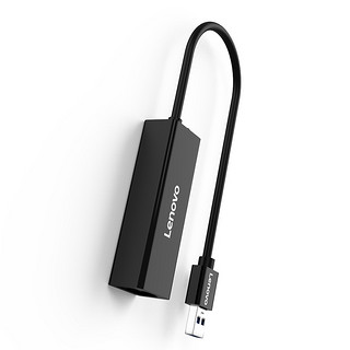 Lenovo 联想 A518 USB 3.0转千兆网卡接口转换器 黑色