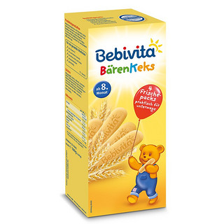 Bebivita 贝唯他 小熊磨牙饼干 德版 180g