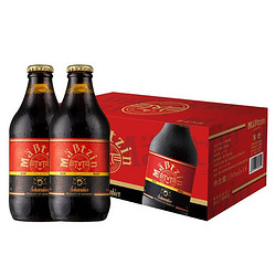 麦士汀 Mabtzin）小麦黑啤酒330ml*18瓶 整箱装瓶装 德国进口