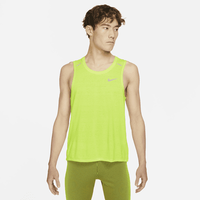 耐克 NIKE Dri-FIT Miler 男子跑步背心 荧光黄 CU5983-702