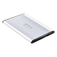 黑甲虫 SLIM系列 SLIM320 2.5英寸Micro-B便携移动机械硬盘 320GB USB3.0 珍珠银