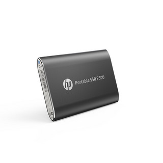 HP 惠普 P500 USB 3.1 移动固态硬盘 Type-C 500GB 黑色