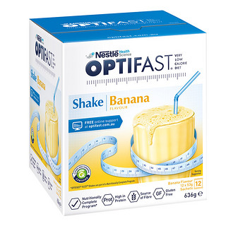 Nestlé 雀巢 Optifast代餐奶昔 香蕉味12袋x4盒