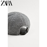 ZARA [折扣季]男装 抓绒刺绣鸭舌帽棒球帽 03920405804