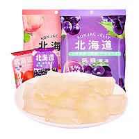 Krodo 可啦哆 蒟蒻吸吸果冻200g*1袋葡萄/桃子味儿童布丁0脂肪0色素零食