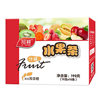 阿颖 水果条 哈密瓜味+草莓味+山楂味 57g