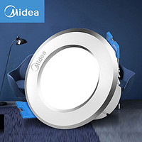 Midea 美的 LED嵌入式筒灯 单只装 4W