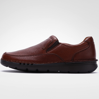 Clarks 其乐 Unnature Easy 男士休闲皮鞋 261287818 棕色 42.5