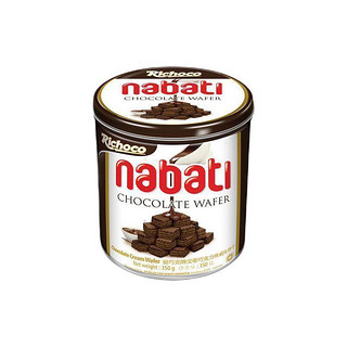 nabati 纳宝帝 丽芝士Richeese系列 威化饼干 巧克力味 350g*2罐