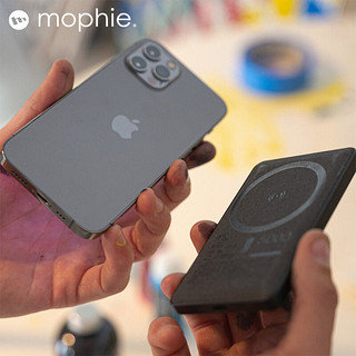 mophie 线下同款
Mophie 磁吸无线充电宝5000mAh苹果13手机Magsafe移动电源兼容magsafe充电 黑色