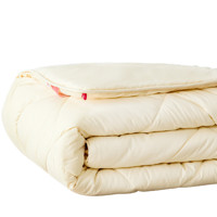 Bejirog 北极绒 温馨如梦 保暖纤维春秋被 黄色 150*200cm 3斤