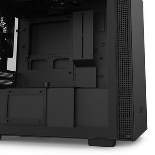 NZXT 恩杰 H210i MINI-ITX机箱 半侧透 黑色