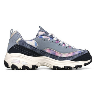 SKECHERS 斯凯奇 D'Lites 女子休闲运动鞋 149251/NVMT 海军蓝色 38