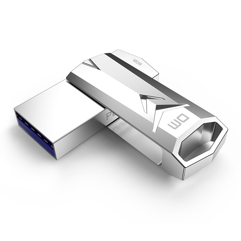DM 大迈 合金刺客系列 PD097 USB 2.0 U盘 银色 8GB USB