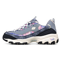 SKECHERS 斯凯奇 D'Lites 女子休闲运动鞋 149251/NVMT 海军蓝色 35