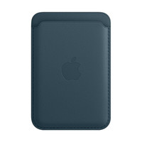 苹果 Apple MHLQ3FE/A iPhone专用MagSafe 皮革卡包 靛海蓝色