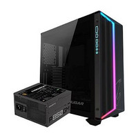 GIGABYTE 技嘉 战鹰 AC501G RGB E-ATX机箱 半侧透 含技嘉P850GM电源 850W 黑色