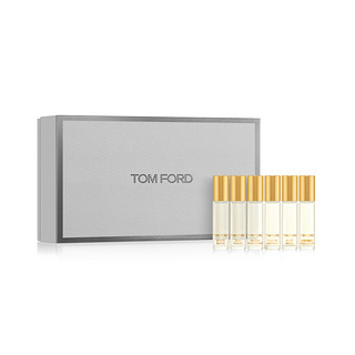 TOM FORD 汤姆·福特 香水礼盒装 (珍华乌木EDP3ml+暗麝心魄EDP3ml+荆刺玫瑰EDP3ml+绝耀倾橙EDP3ml+法布勒斯EDP3ml+奢迷皮草EDP3ml)