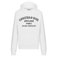 Dior 迪奥 Christian Dior Atelier 男士连帽卫衣 043J646A0531_C088 白色 L