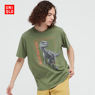 UNIQLO 优衣库 x Jurassic World 侏罗纪联名 438054 男士T恤