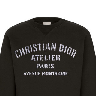 Dior 迪奥 Christian Dior Atelier 男士圆领卫衣 043J655A0531_C988 黑色 XL