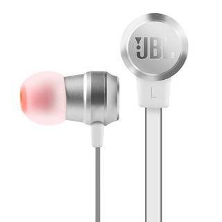 JBL 杰宝 T280A+ 音乐款 入耳式有线耳机 流光银 3.5mm