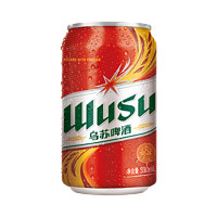 抖音超值购：WUSU 乌苏啤酒 红乌苏酒水330ml*6罐装浓郁顺滑酿造