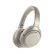 SONY 索尼 WH-1000XM3 耳罩式头戴式无线蓝牙降噪耳机 铂金银