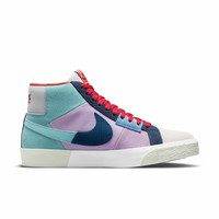 NIKE 耐克 SB Zoom Blazer Mid Prm 中性运动板鞋 DA8854-500 蓝紫拼接 39
