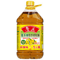 luhua 鲁花 需入会、 Plus：luhua鲁花 食用油 低芥酸 非转基因物理压榨 特香菜籽油 5L