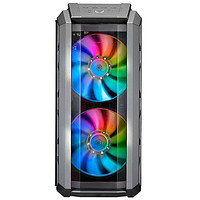 COOLERMASTER 酷冷至尊 MasterCase H500P RGB EATX机箱 半侧透 黑色